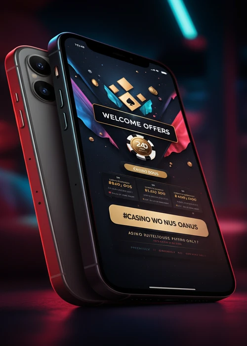 God Of Wins Casino homepage interface displaying game categories and a welcome bonus promotion banner for new players.